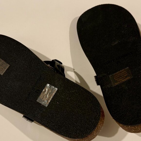 Tory Burch Women's Miller Cloud Thong Sandals BLACK BRAND NEW IN BOX - Picture 7 of 7